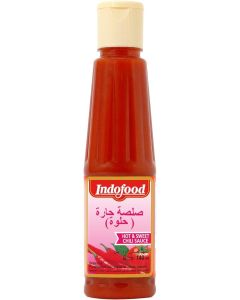 Indofood Hot and Sweet Chilli Sauce, Authentic Indonesian Flavors - 140 ml