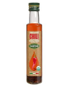 Mantova Organic Chili Flavored Extra Virgin Olive Oil, 8.5 Fl Oz - USDA Organic