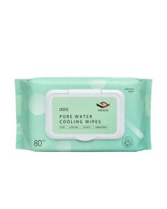 GRACE EDI PURE WATER COOLING WIPES 80 PCS