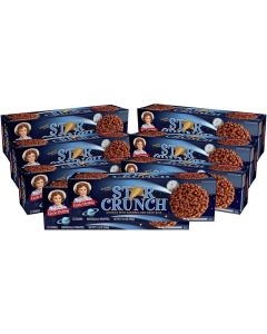 Little Debbie Star Crunch Cosmic Cookies - Soft Chewy Cookies with Caramel and Crispy Rice, 8 Boxes