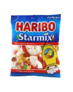 Haribo Starmix Fruit & Cola Flavour Sweet Foam and Jelly Candy- 160gms