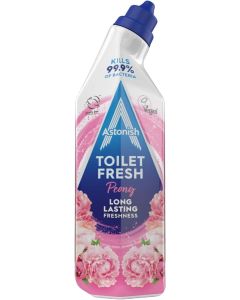 Toilet Fresh Peony Long Lasting Fragrance Kills 99.9% Bacteria 360 Degree Easy Cleaning Prevent Limescale Buildup Fast Working Cruelty Free Vegan 750ML