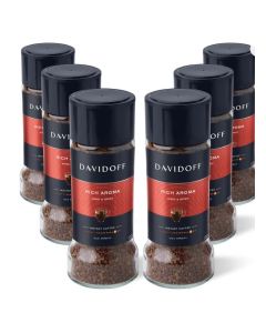 Davidoff Instant Coffee Rich Aroma, 6 x 90Gm