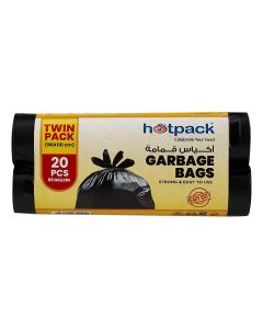 HOTPACK Garbage Bag Roll Economy 90X110cm, 10 Pieces X 2 Roll