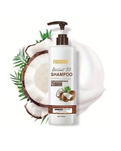 FORMBO Coconut Oil Shampoo for Unisex-Adult, Nourishing Thick Hair with Glycerin, Deep Clean Formulation, Dandruff & Oil Control, Sulfate & Paraben Free Liquid Hair Care, 500ML