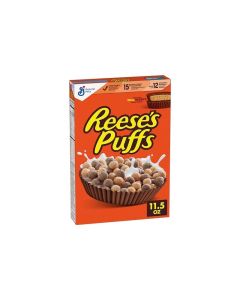 REESES PUFFS Breakfast Cereal Chocolatey Peanut Butter Cereal 115 oz