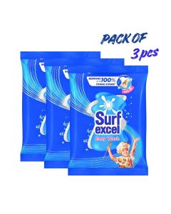 Surf Excel Detergent Powder 500g – Powerful Stain Removal & Deep Cleaning (Pack of 3pcs)