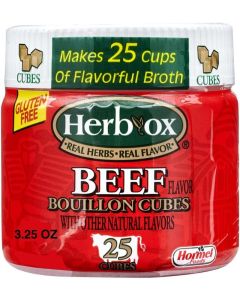 HERB-OX Beef Bouillon Cubes - 25 Count