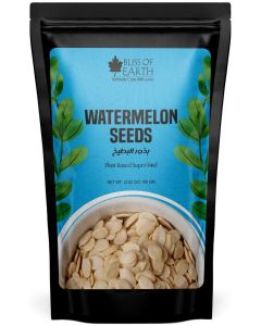 Bliss of Earth Watermelon Seeds 100g / Edible Melon Seeds for Roasting & Snacking / Crunchy Natural Seeds / Plant Protein Snack / Salad Topping, Trail Mix & Cooking Ingredient