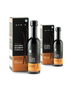 Extract Of Natural Bourbon Vanilla Natural Vanilla Extract Better Than Chemical Vanilla Essence 50 Ml (Pack Of 2)