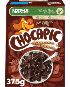 Nestlé Chocapic Chocolate Breakfast Cereal, Whole Grain, 375g