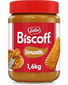 Lotus Biscoff Smooth Spread - Creamy - 1.6kg Jar