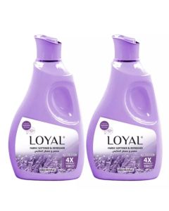 Loyal Purple Passion Fabric Softener & Freshener With 4X Freshness up to 150 Loads- 2X3Ltr