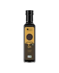 500ML Certified Organic black Mustard Oil for Cooking & Hair Cold Pressed Hexane Free