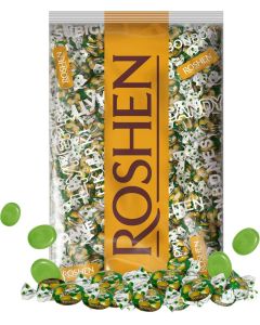 Roshen Duchess Pear Hard Candies, Kosher and Halal, 1kg Bulk Candy