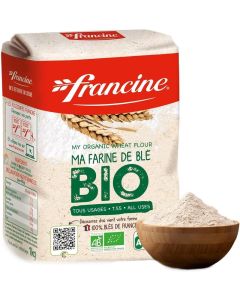 Francine Organic All-Purpose Wheat Flour - 1kg