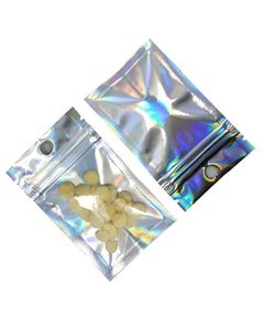 PABCK 500 Pack 23x39 inch Inside Size 19x25 inch Resealable Foil Pouch Clear Front Heat Seal Bags with Hang Hole for Zip Food Storage Lock Bag Reclosable Airtight Zipper Lock Packaging