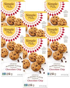 Simple Mills Crunchy Almond Flour Cookies - Chocolate Chip