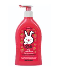 Kids Shower & Shampoo Strawberry - 400ML