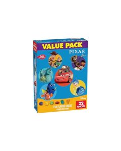 Disney Pixar Fruit Flavored Snacks Gluten Free Kids Snacks Value Pack 22 Ct 176 oz