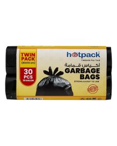 Hotpack Garbage Bag Roll Economy 80X110cm, 15 Pieces X 2 Roll
