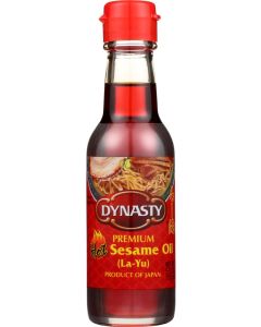 Dynasty Premium Hot Sesame Oil La Yu 5oz Pack of 3