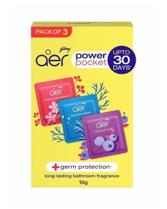 Aer Power Pocket Bathroom Air Freshener Assorted