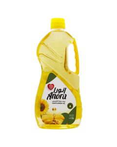 Anora Sunflower Oil 1.5L / Light & Heart-Healthy Cooking Oil / Rich in Vitamin E / Refined Sunflower Oil for Everyday Use