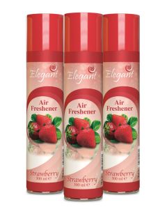 Strawberry Air Freshener Spray 300ML Pack of 3