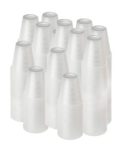[2000 Count - 1 oz.] Perfect Stix Disposable Graduated Plastic Medicine Cups - For Mixed Pills, Medication Measuring, Resin Mixing, Mouthwash
