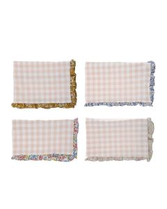 Ruffle Edge Fabric Napkins