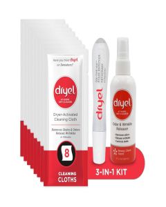 dryel At-Home Dry Cleaner Kit, New and Improved with Rapid Refresh Technology, Gentle Laundry Care for Special Fabrics and Dry-Clean-Only Clothes, 8 Loads with On-the-Go Stain Remover