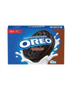 Oreo Chocolate Creme Flavoured Sandwich Cookies - 12 Packs