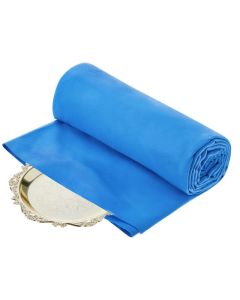 Royal Blue Anti Tarnish Silver Cloths Protect Silverware Flatware Large Silver Polishing Cloth for Jewelry 98 x 33 ft