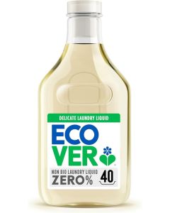 Ecover Zero Non-Bio Laundry Detergent Liquid, Fragrance & Enzyme Free, Sensitive Skin & Baby Laundry, 40 Washes, 1.43L