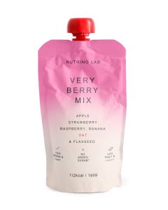 Nutrino Lab Very Berry MIX 180g, Ready to Eat Puree with Fruit Mix & Super Grains