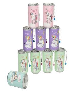 Parth Enterprice Unicorn Wet Wipes Can for Kids & Girls / Cute Cartoon Reusable Tin Can with Soft Gentle Wipes / Portable Travel-Friendly Hygiene Wipes for School, Car & Gifting