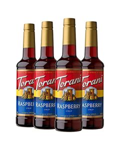 Torani Syrup Raspberry 254 Ounces Pack of 4