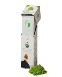 Matcha Kari Green Tea Powder Single Serving Sticks, Dr. Weil's Ceremonial Organic Powder Singles Packets - Individual Tea Packets (6)