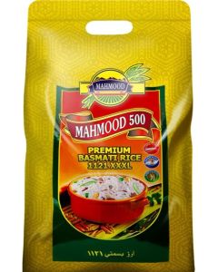 Mahmood 500 premium basmati rice 1121-5 kg white