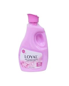 Loyal Soft Pink Fabric Softener & Freshener With 4X Freshness up to 150 Loads- 3Ltr