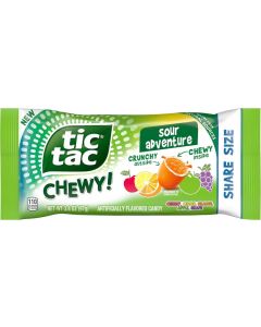 Tic Tac Chewy Sour Adventure Share Size Candy, 3.42 Ounce
