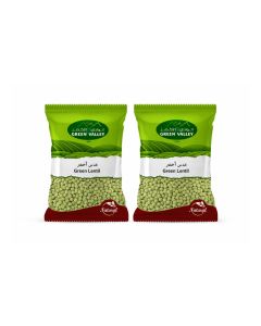Green Valley Green Whole Lentils 1 kg x 2 Pack – Premium Quality Lentils (2 kg Total)