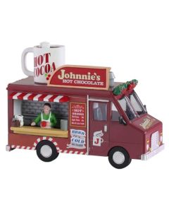 Lemax 93442 Johnnies Hot Chocolate Christmas Village Multicolor
