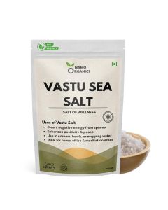 PURE VASTU SALT - 900g - to Remove Negative Energy / Sea Salt for Vastu (Energised) / Used for Home, Bathroom, Nazar Dosh, Floor Cleaning / Brings Positive Energy
