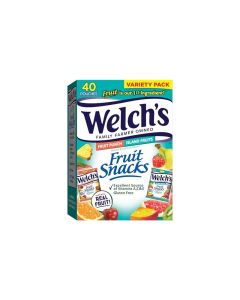 Welchs Fruit Snacks Fruit Punch Island Fruits Individual Single Serve 08 oz bags Pack of 40