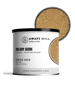 AWAFI MILL Celery Seeds 100g (3.5 Oz) - Ajmoda Apium graveolens Aromatic Spice Seeds