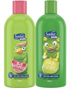 3 in 1 (Watermelon Wonder & Silly Apple) Shampoo - Conditioner - Body Wash 350ml