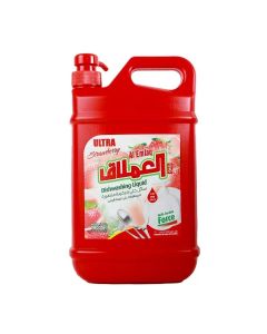 Al Emlaq Dishwashing Liquid, Ultra Strawberry With Double Force- 1800ml