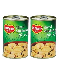 Del Monte Canned Sliced Mushrooms 2 X 400 gm (Pack Of 1)